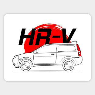 Racing HRV JDM SUV Magnet